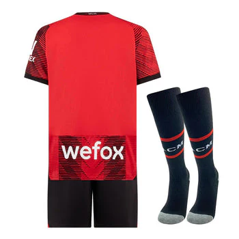 KITS ENFANT/JUNIOR AC MILAN DOMICILE 2023/2024 - Image 2