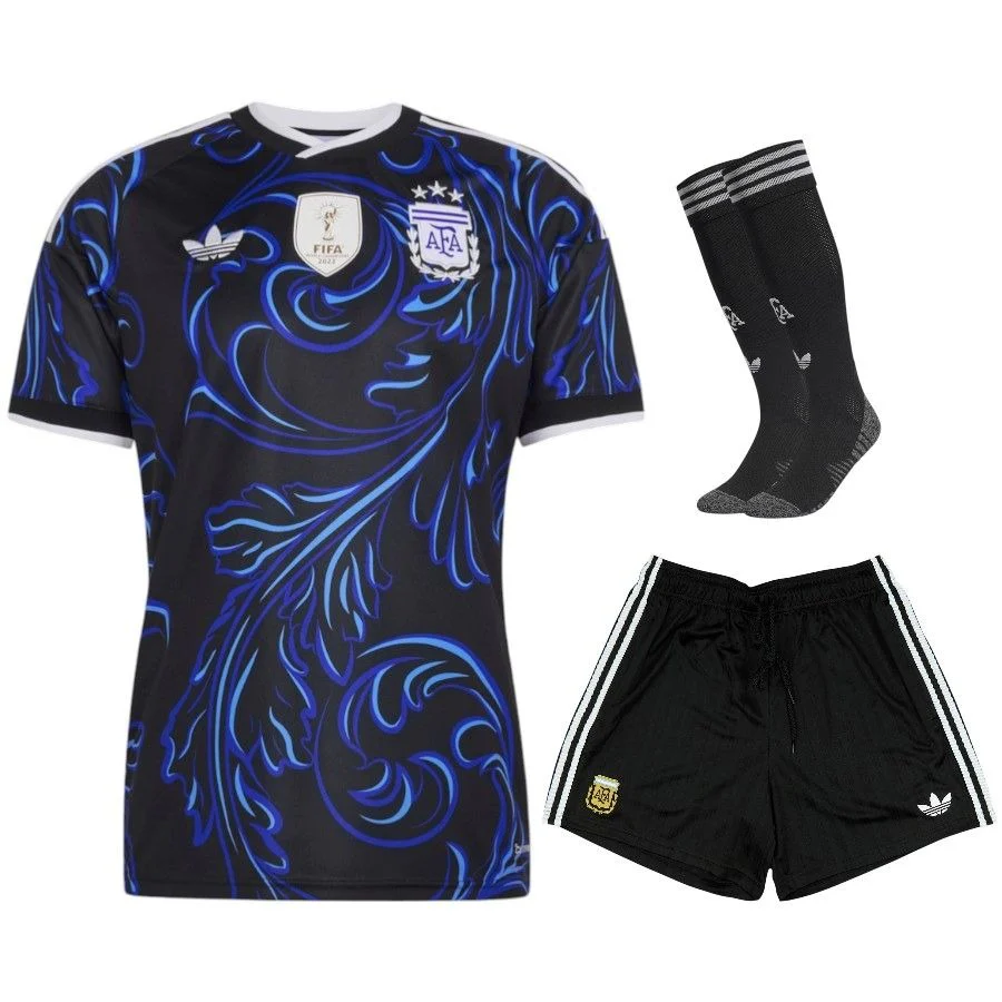 KITS ENFANT/ JUNIOR ARGENTINE EXTERIEUR COUPE DU MONDE 2026
