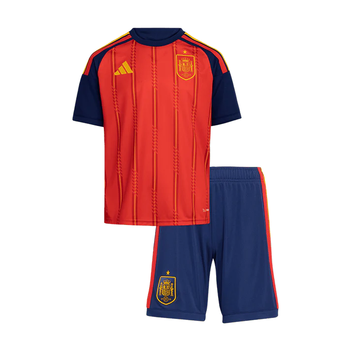 KITS ENFANT/ JUNIOR ESPAGNE DOMICILE COUPE DU MONDE 2026 - Image 2