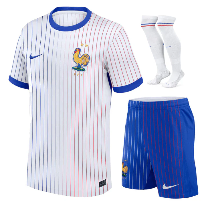 KITS ENFANT/JUNIOR FRANCE EXTÉRIEUR EURO 2024