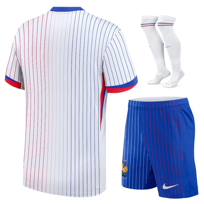 KITS ENFANT/JUNIOR FRANCE EXTÉRIEUR EURO 2024 - Image 2