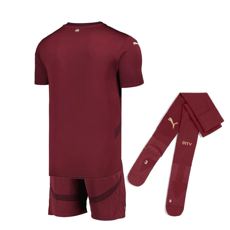 KITS ENFANT/ JUNIOR MANCHESTER CITY THIRD 2024/2025 - Image 2