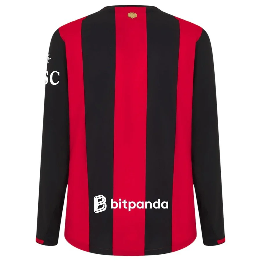 MAILLOT AC MILAN DOMICILE MANCHES LONGUES 2026/2027 - Image 2