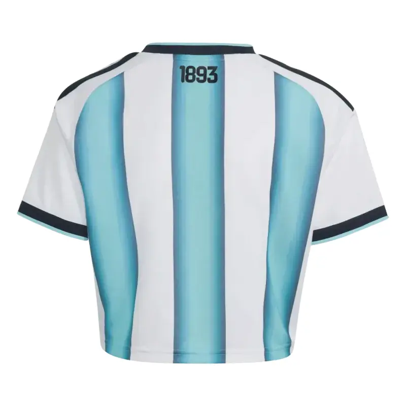 MAILLOT ARGENTINE CROP TOP FEMME DOMICILE 2026 2027 - Image 3