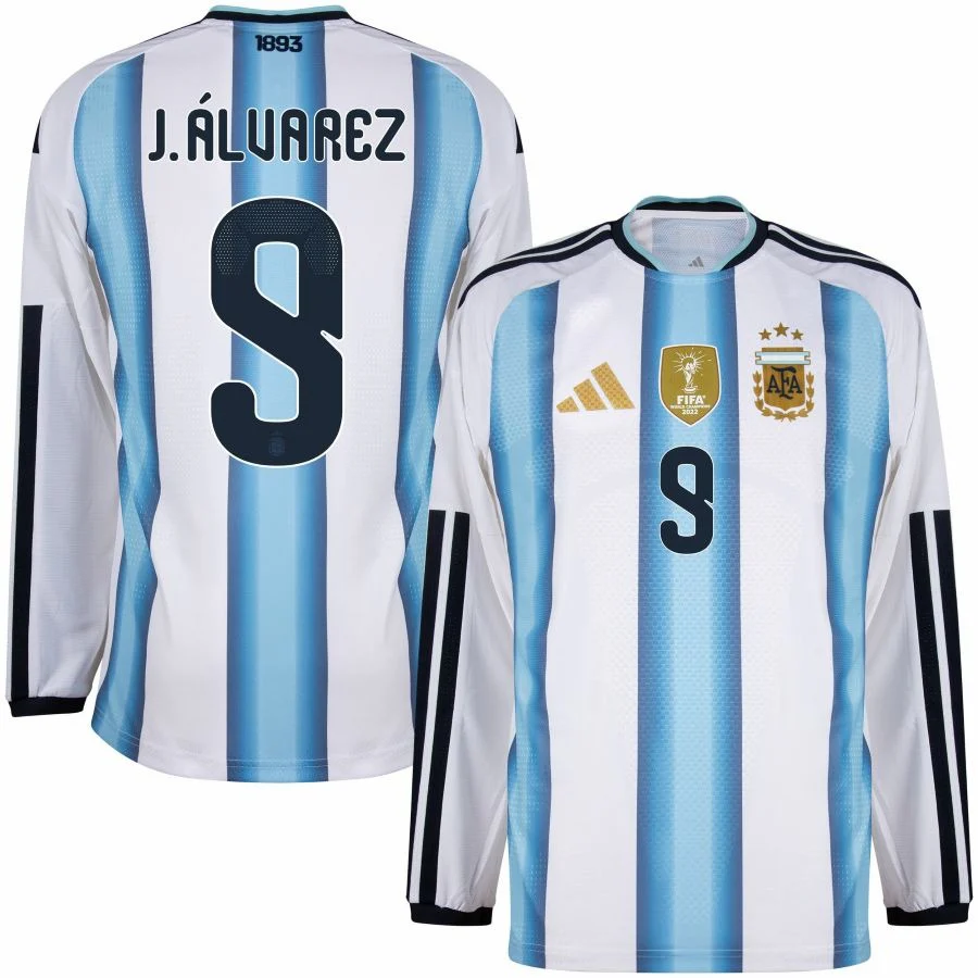 MAILLOT ARGENTINE DOMICILE MANCHES LONGUES COUPE DU MONDE 2026 - Image 6