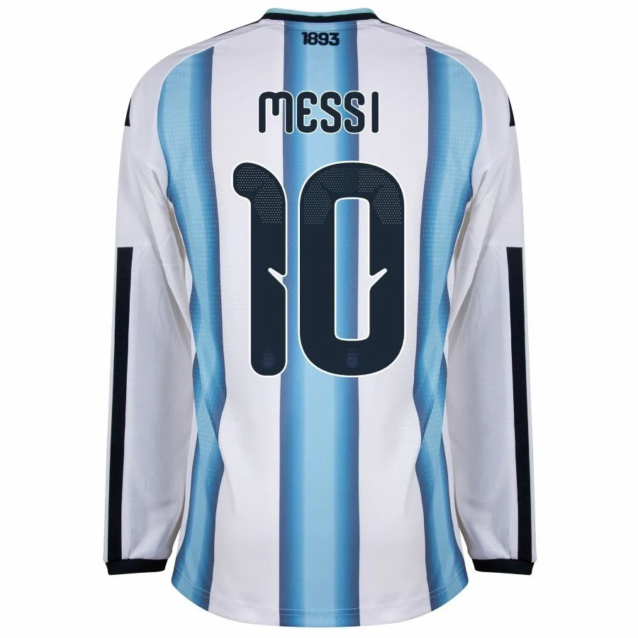 MAILLOT ARGENTINE DOMICILE MANCHES LONGUES COUPE DU MONDE 2026 - Image 7