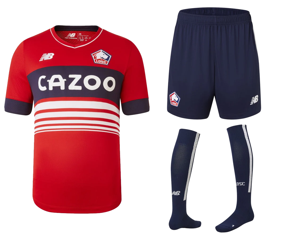KITS ENFANT/JUNIOR LOSC DOMICILE 2022/2023
