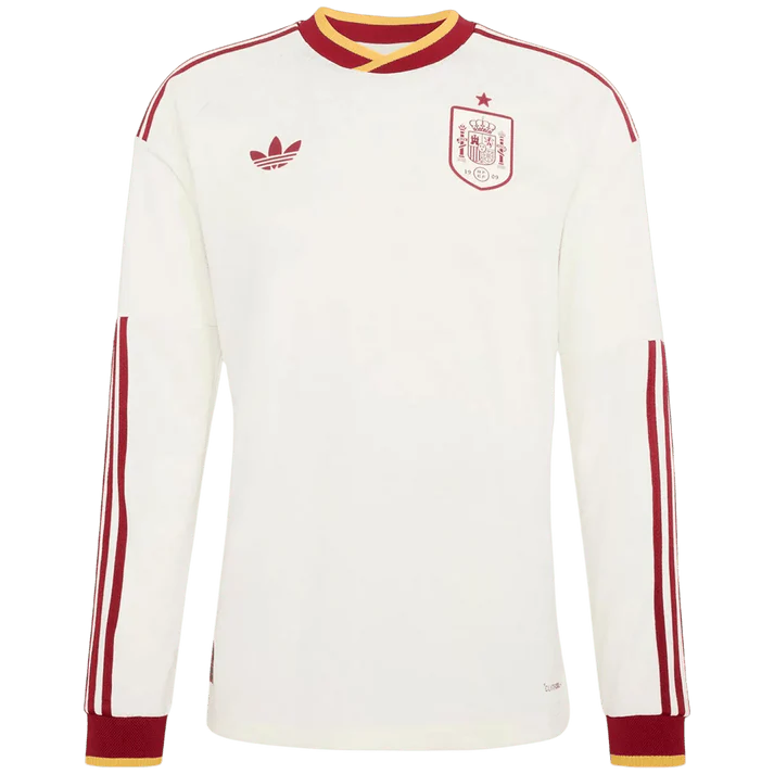 MAILLOT ESPAGNE EXTERIEUR MANCHES LONGUES COUPE DU MONDE 2026