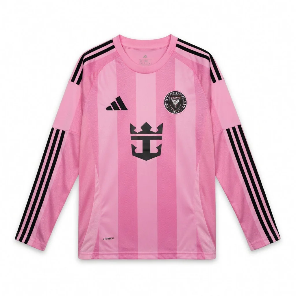 MAILLOT INTER MIAMI DOMICILE MANCHES LONGUES 2025/2026