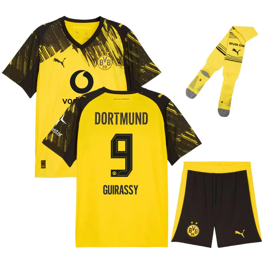 Kit Enfant BVB Dortmund Domicile 2025 2026 - Image 4