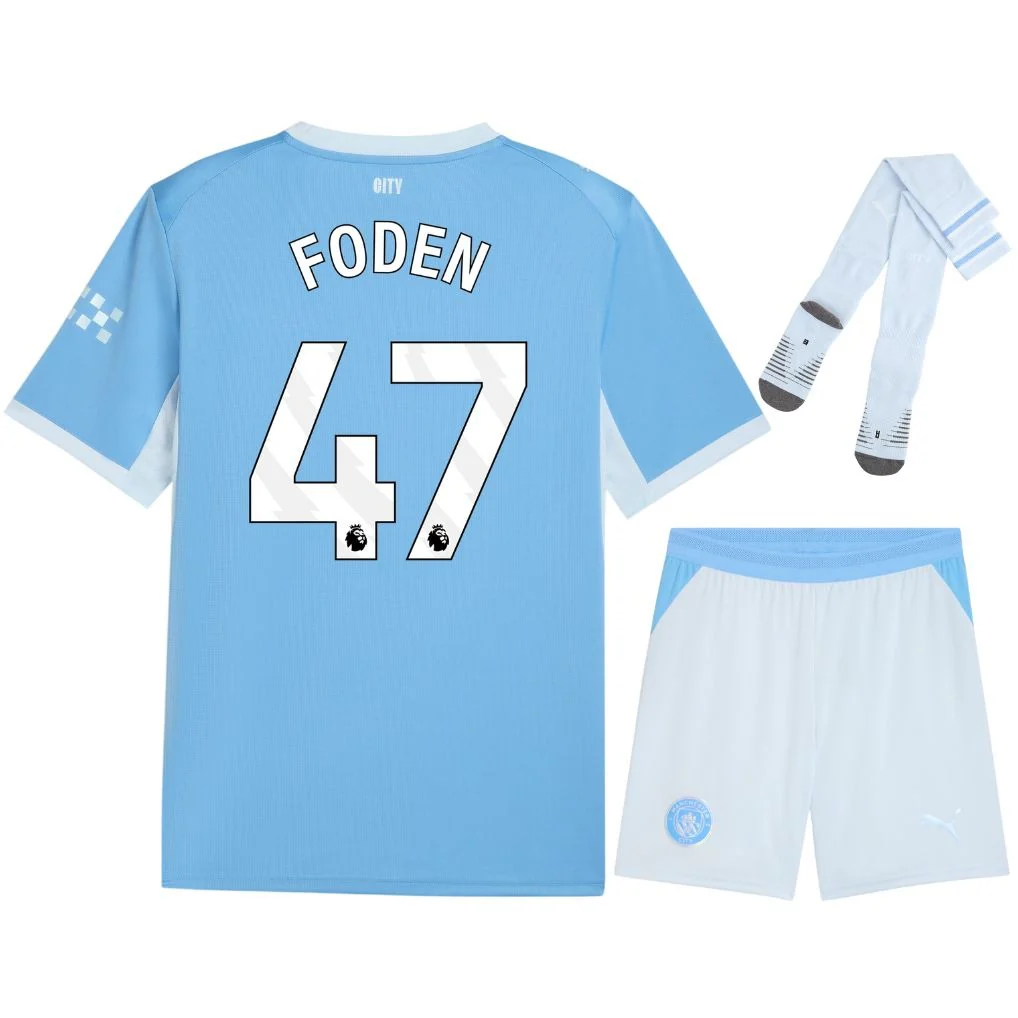 KITS ENFANT/ JUNIOR MANCHESTER CITY DOMICILE 2026/2027 - Image 8
