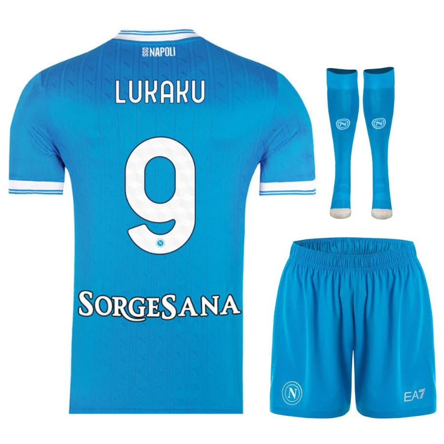 Maillot Kit Enfant Naples Domicile 2025 2026 - Image 2