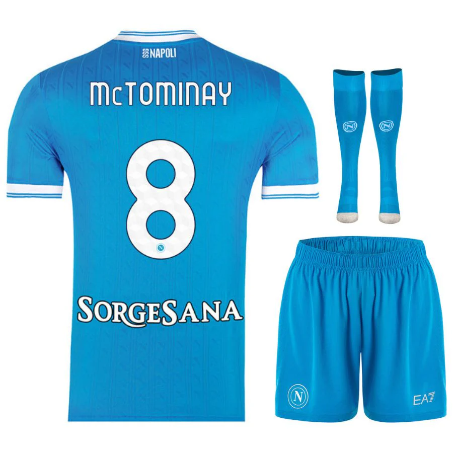 Maillot Kit Enfant Naples Domicile 2025 2026 - Image 3