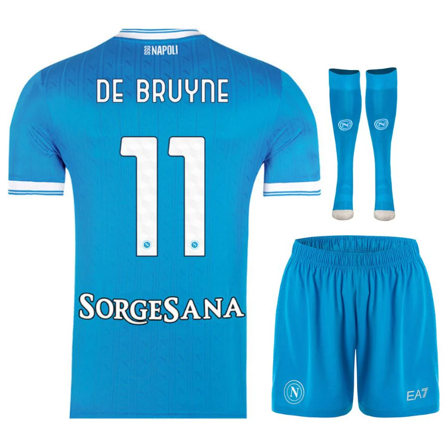 Maillot Kit Enfant Naples Domicile 2025 2026 - Image 4