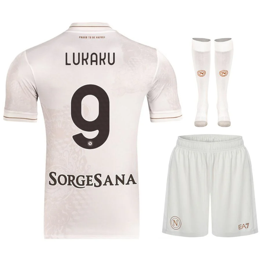 Maillot Kit Enfant Naples Exterieur 2025-2026 - Image 5