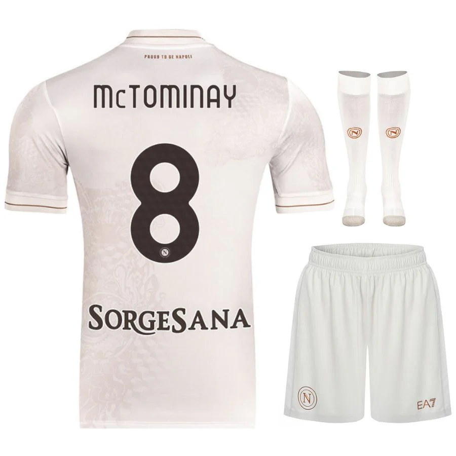 Maillot Kit Enfant Naples Exterieur 2025-2026 - Image 6