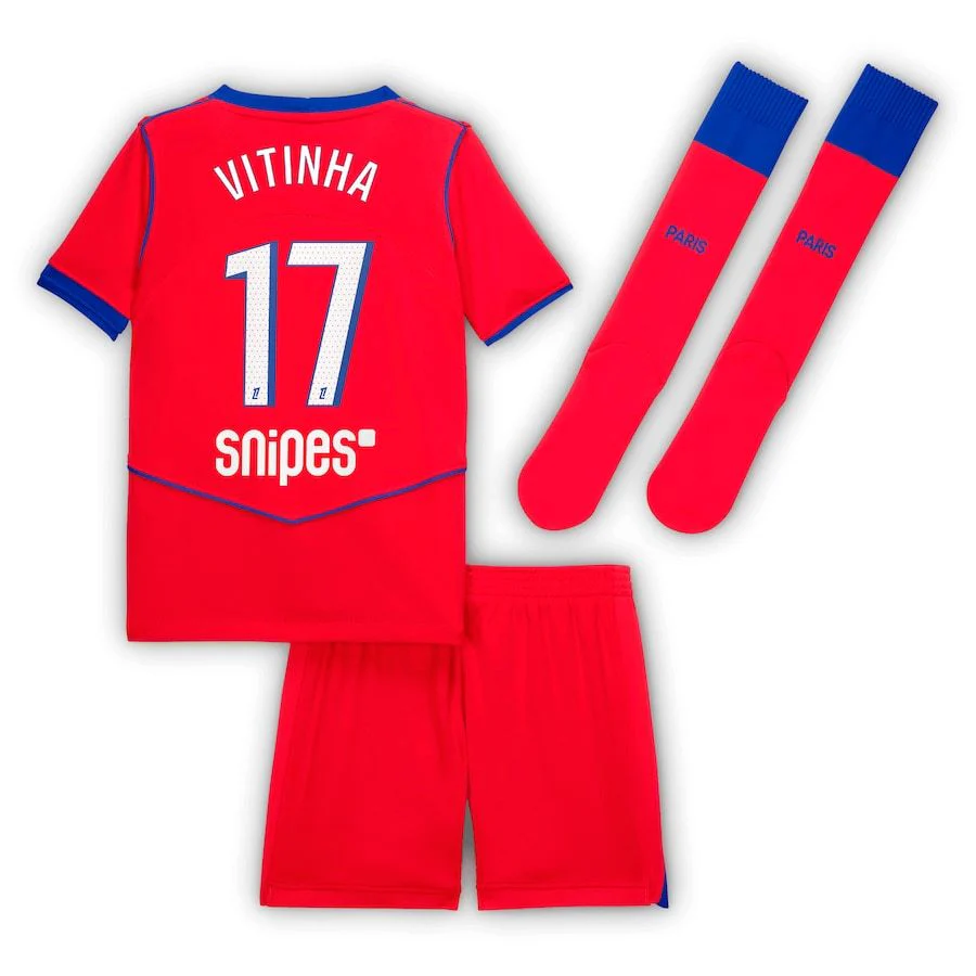 Kit Enfant PSG Rouge Third 2025 2026 - Image 6