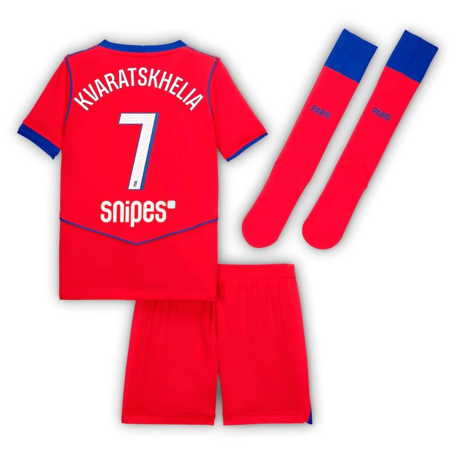 Kit Enfant PSG Rouge Third 2025 2026 - Image 8