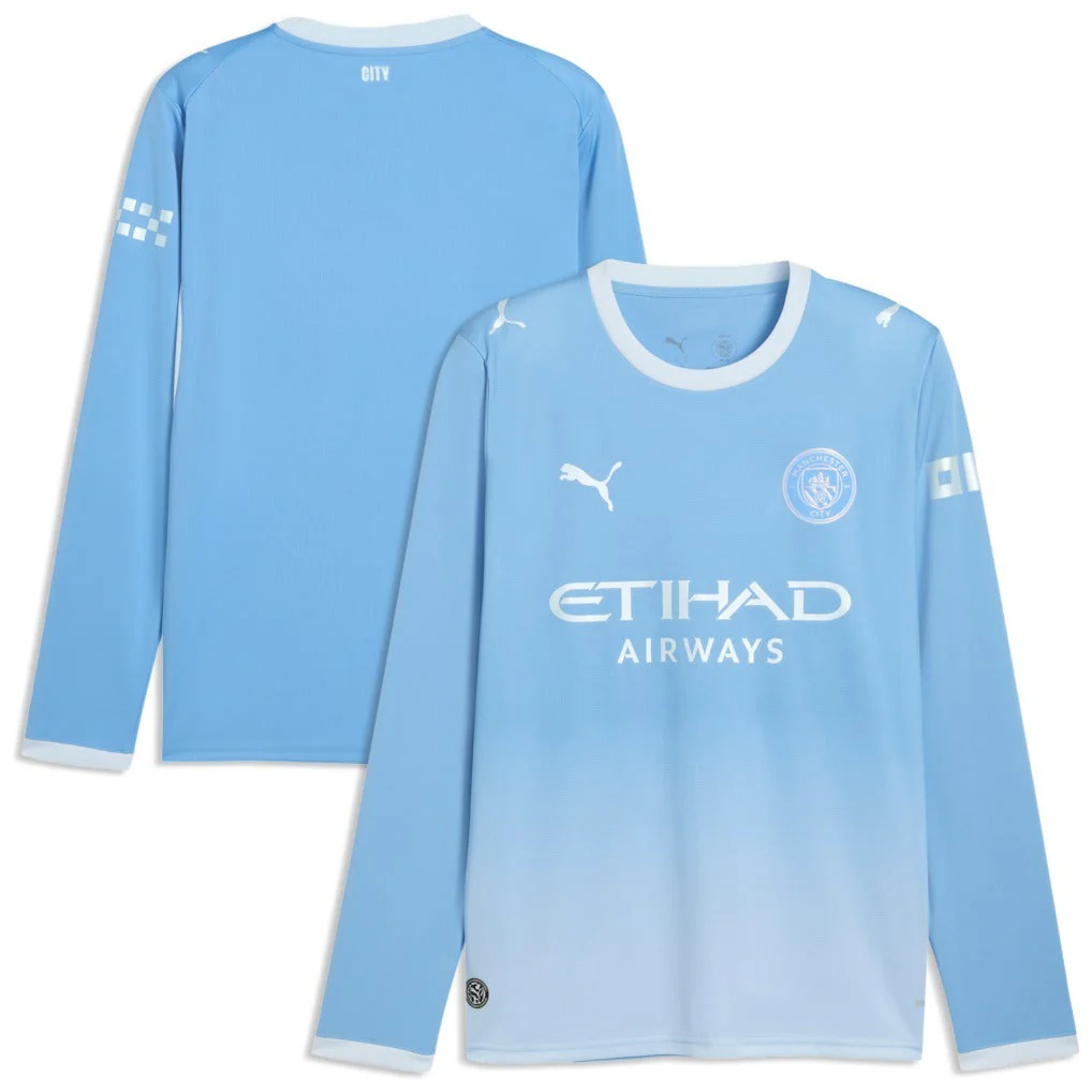 MAILLOT MANCHESTER CITY MANCHES LONGUES DOMICILE 2026/2027 - Image 3